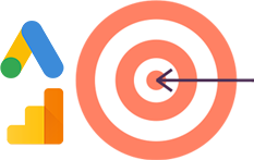 구글-애즈-애널리틱스-과녁