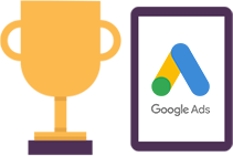 구글-애즈-트로피-태블릿